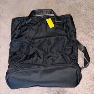 Beyond Yoga Convertible Gym Bag Black Backpack Tote Weekend Bag NEW w/Tags